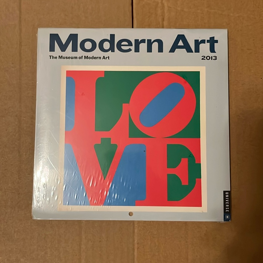 ORIGINAL 2013 The Museum of Modern Art Calendar NEW
